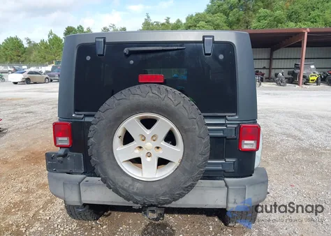 2012 Jeep Wrangler Unlimited Sport from USA, damaged, VIN 1C4BJWDG7CL181858